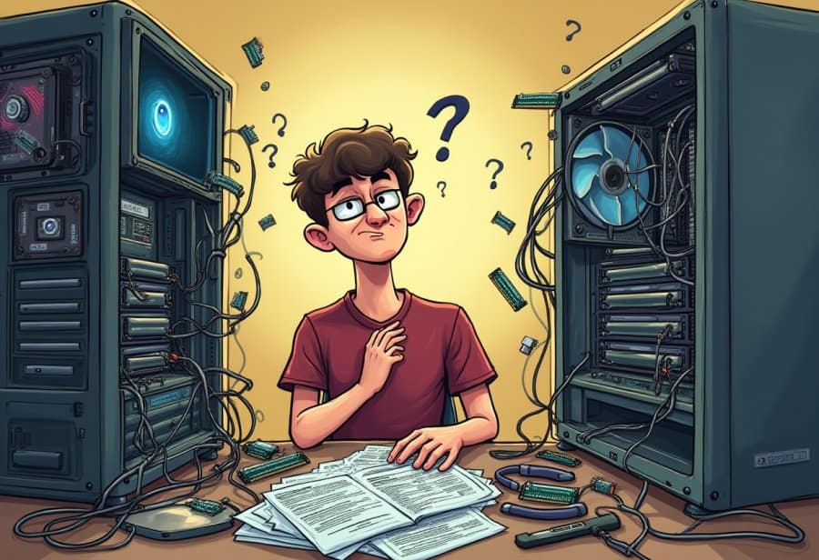Turning a simple upgrade into a hilarious hardware headache