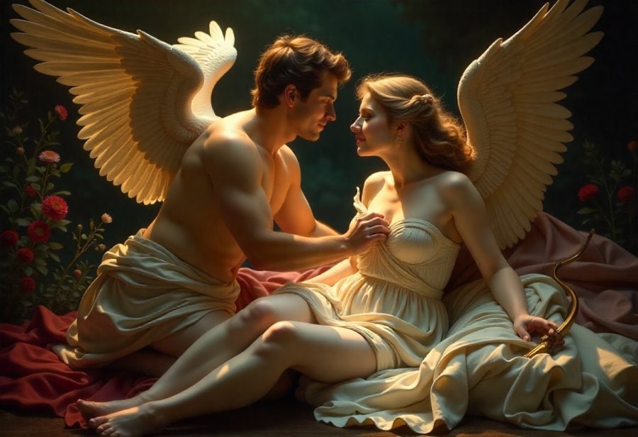 When love faces gods and doubts, does it rise or fall?